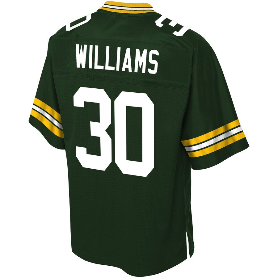 Green Bay Packers Jamaal Williams Pro Line Big & Tall Green Football Jersey product image