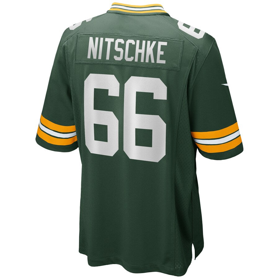 Green Bay Packers Ray Nitschke Game Green Football Jersey product image