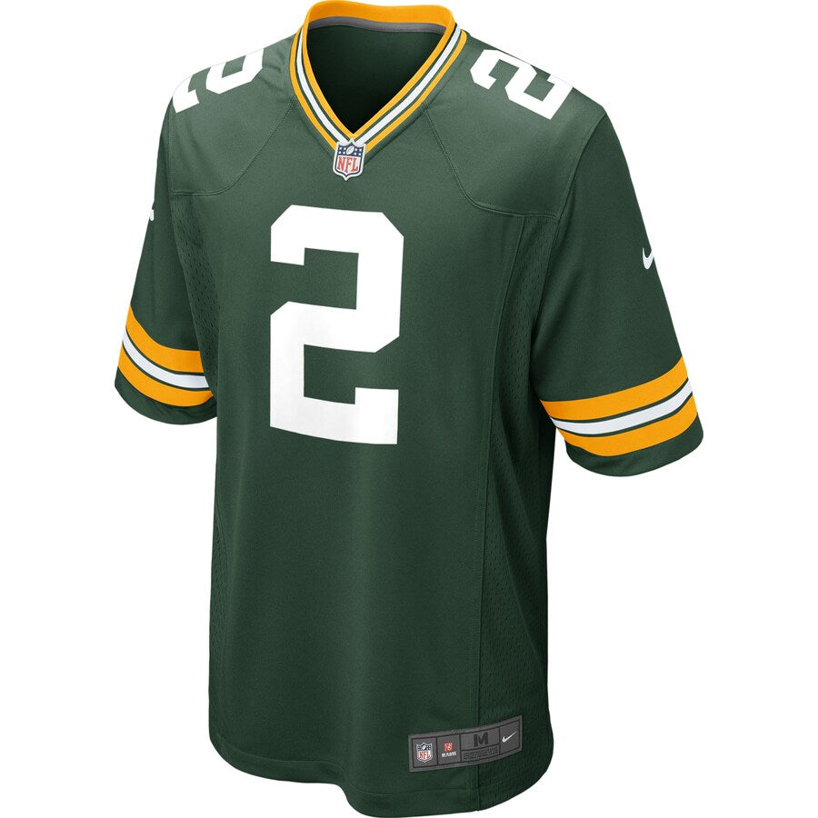 Green Bay Packers Mason Crosby Game Green Football Jersey product image