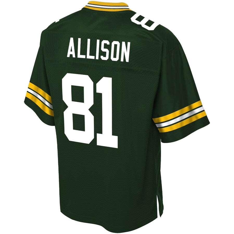 Green Bay Packers Geronimo Allison Pro Line Big & Tall Green Football Jersey product image