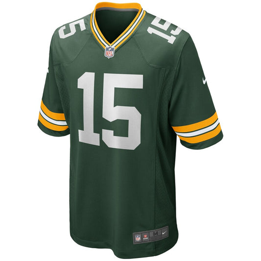 Green Bay Packers Bart Starr Game Green Football Jersey product image
