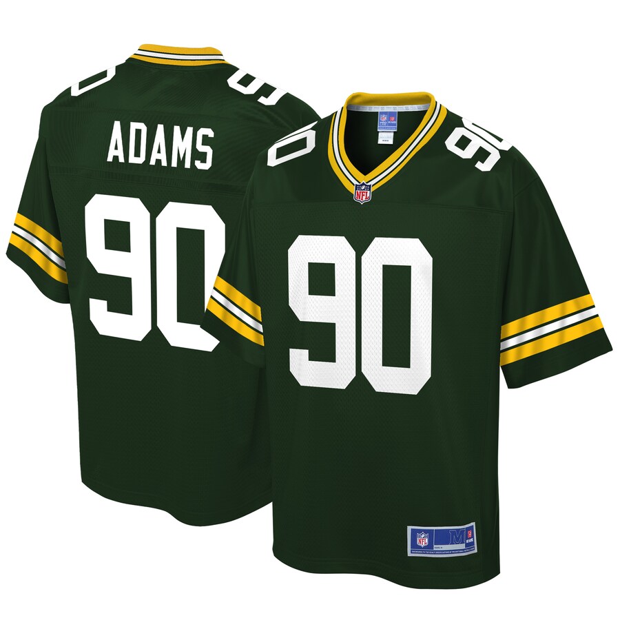 Green Bay Packers Montravius Adams Pro Line Big & Tall Green Football Jersey product image