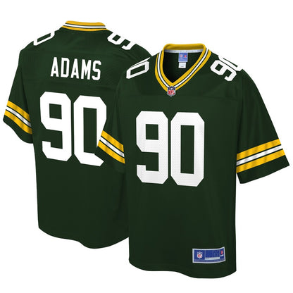 Green Bay Packers Montravius Adams Pro Line Big & Tall Green Football Jersey product image
