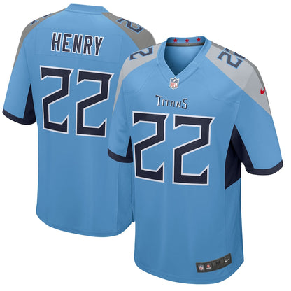 Tennessee Titans Derrick Henry Game Blue Football Jersey product image