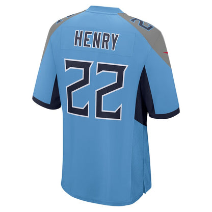 Tennessee Titans Derrick Henry Game Blue Football Jersey product image