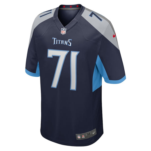 Tennessee Titans Dennis Game Navy Football Jersey product image