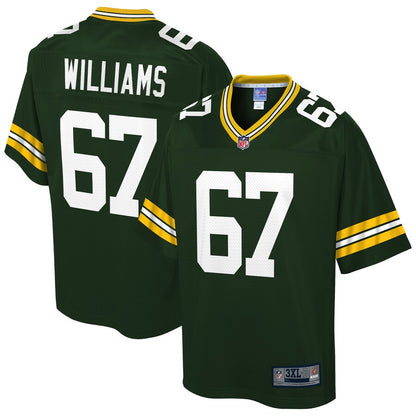 Green Bay Packers Larry Williams Pro Line Big & Tall Green Football Jersey product image