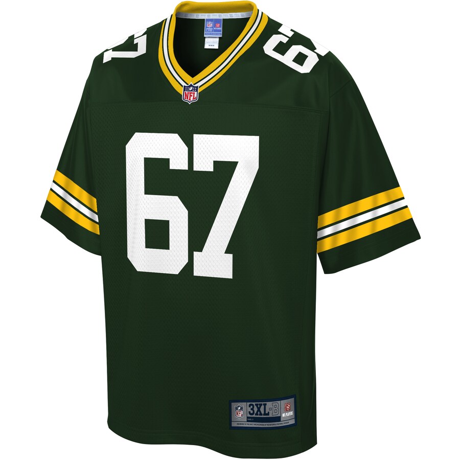 Green Bay Packers Larry Williams Pro Line Big & Tall Green Football Jersey product image