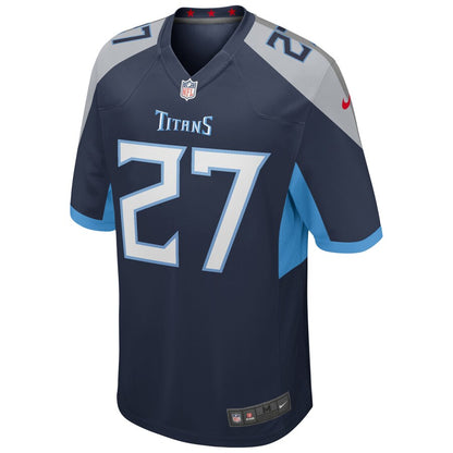Tennessee Titans Eddie George Game Navy Football Jersey product image