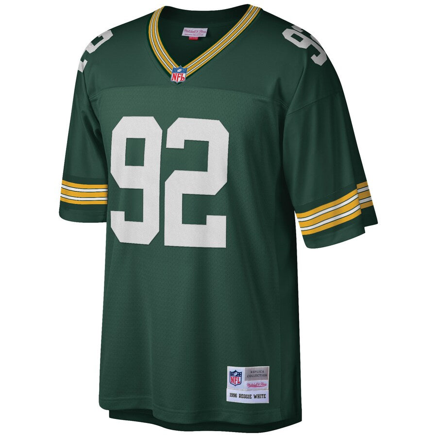 Green Bay Packers Reggie 1996 Big & Tall White Football Jersey product image
