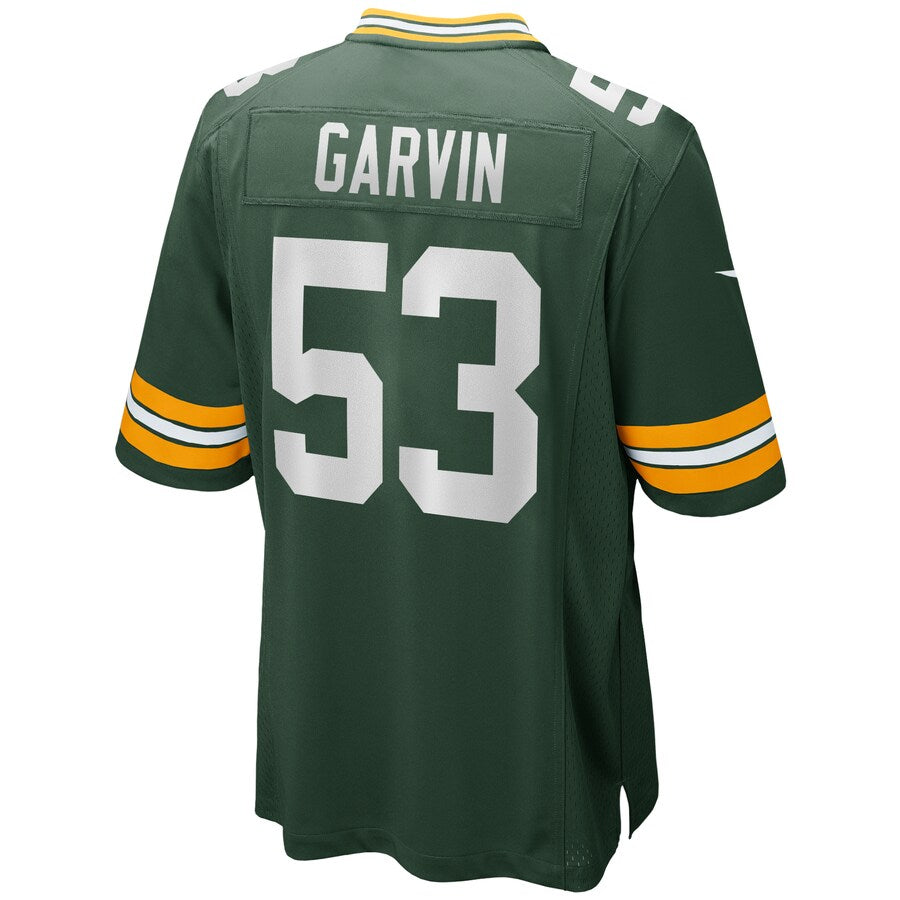 Green Bay Packers Jonathan Garvin Game Green Football Jersey product image