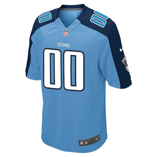 Tennessee Titans Light Custom Alternate Blue Football Jersey product image
