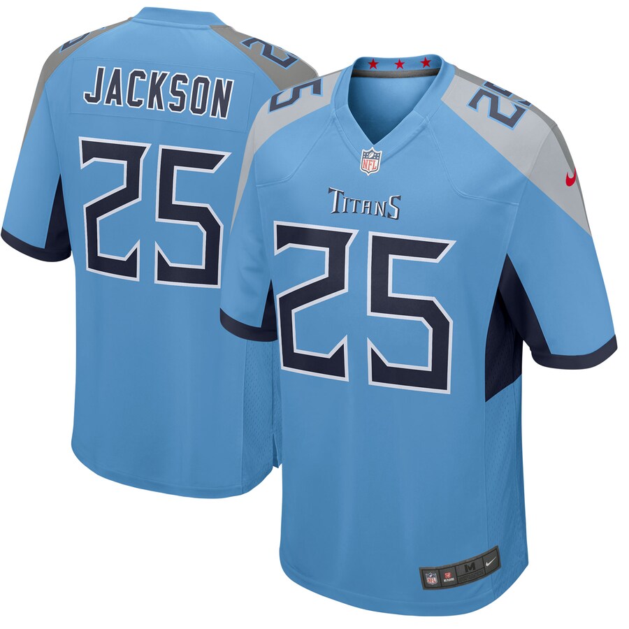 Tennessee Titans Adoree' Jackson Game Blue Football Jersey product image