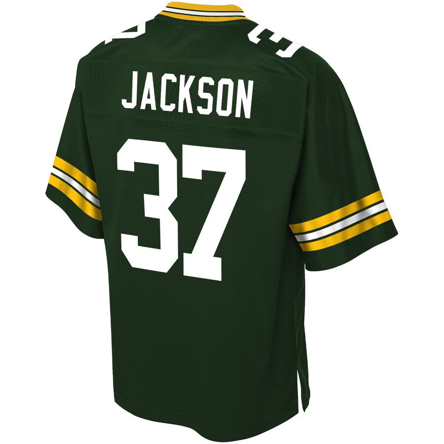 Green Bay Packers Josh Jackson Pro Line Big & Tall Green Football Jersey product image