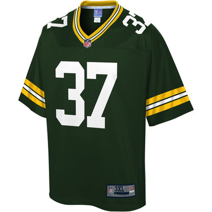 Green Bay Packers Josh Jackson Pro Line Big & Tall Green Football Jersey product image