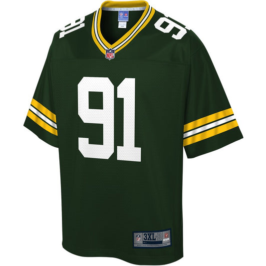 Green Bay Packers Preston Smith Pro Line Big & Tall Green Football Jersey product image