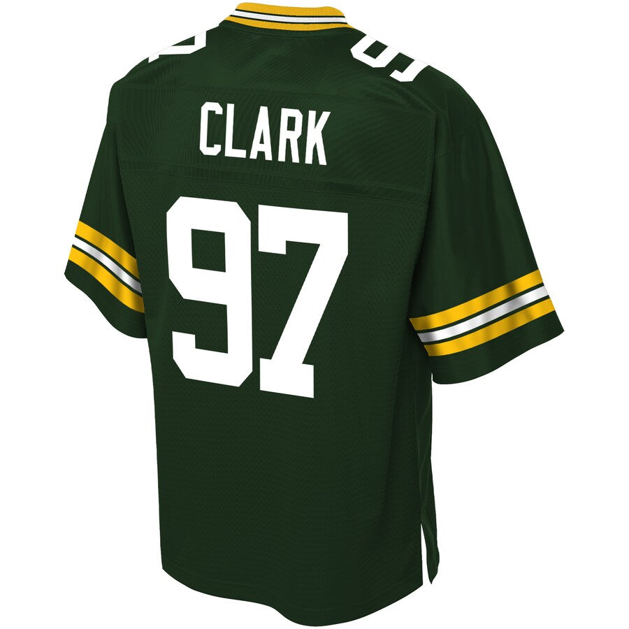 Green Bay Packers Kenny Clark Pro Line Big & Tall Green Football Jersey product image