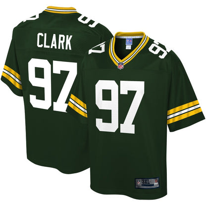 Green Bay Packers Kenny Clark Pro Line Big & Tall Green Football Jersey product image