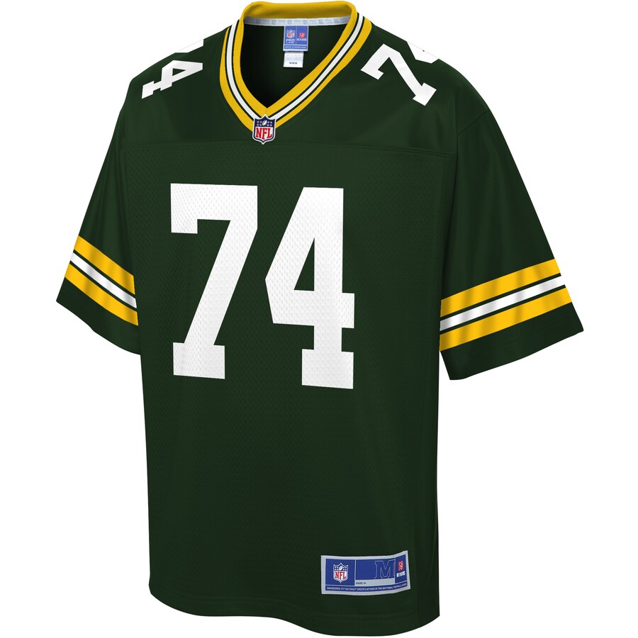 Green Bay Packers Elgton Jenkins Pro Line Green Football Jersey product image