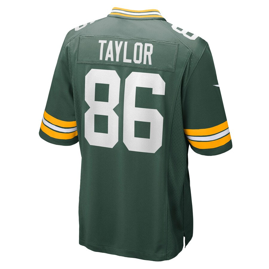 Green Bay Packers Malik Taylor Game Green Football Jersey product image