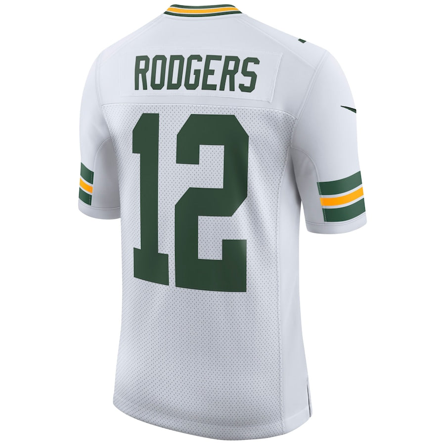 Green Bay Packers Aaron Rodgers Limited White Football Jersey product image
