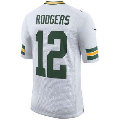 Green Bay Packers Aaron Rodgers Limited White Football Jersey product image