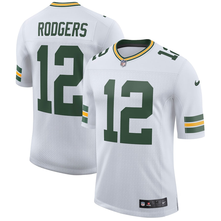 Green Bay Packers Aaron Rodgers Limited White Football Jersey product image