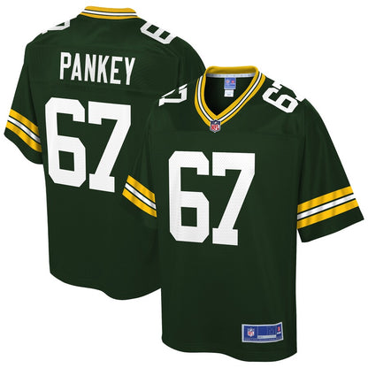 Green Bay Packers Adam Pankey Pro Line Green Football Jersey product image
