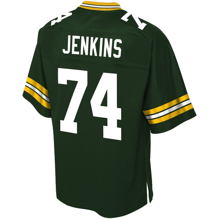 Green Bay Packers Elgton Jenkins Pro Line Big & Tall Green Football Jersey product image