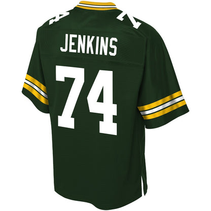 Green Bay Packers Elgton Jenkins Pro Line Big & Tall Green Football Jersey product image