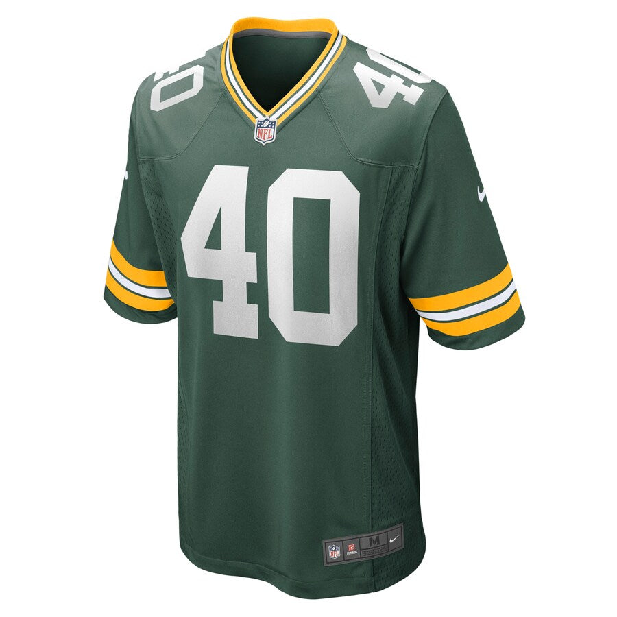 Green Bay Packers Curtis Bolton Game Green Football Jersey product image