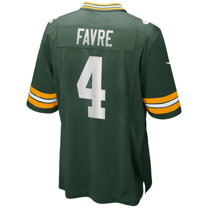 Green Bay Packers Brett Favre Game Green Football Jersey product image