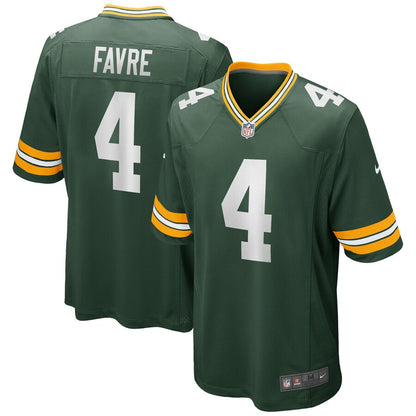 Green Bay Packers Brett Favre Game Green Football Jersey product image