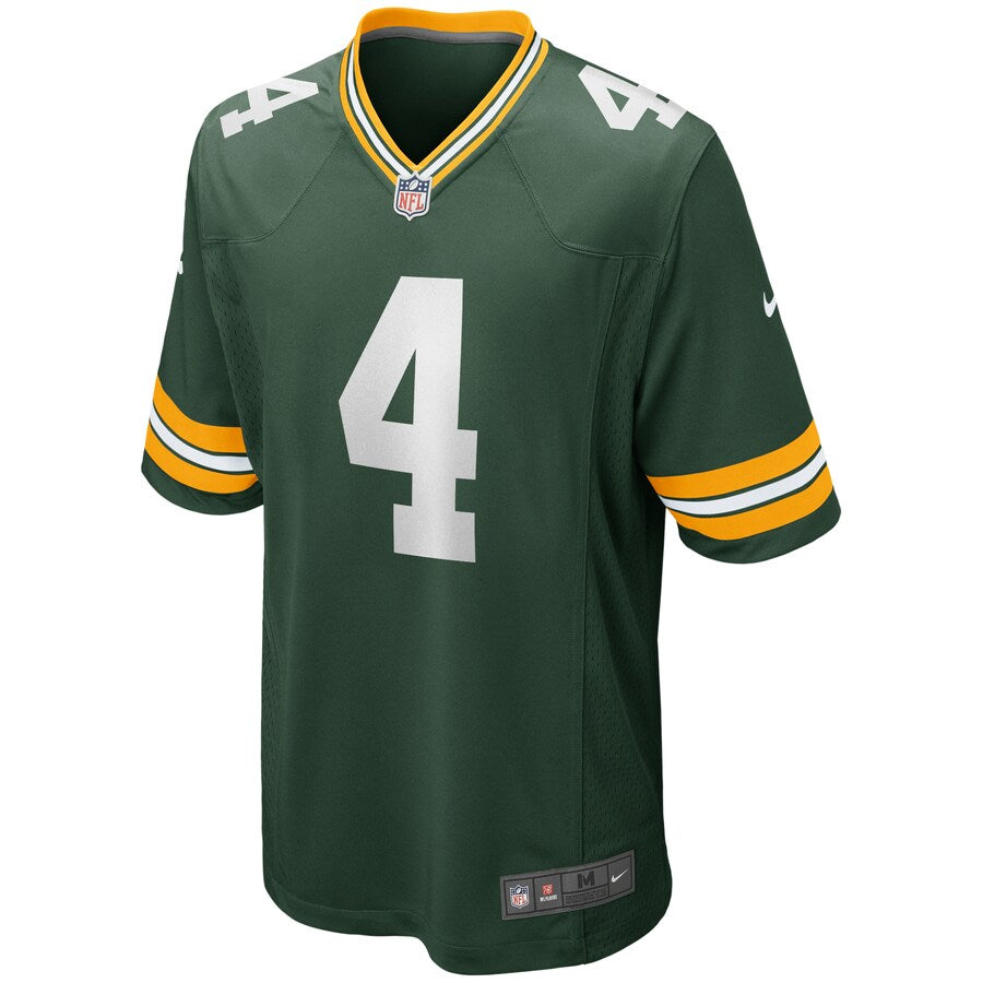 Green Bay Packers Brett Favre Game Green Football Jersey product image