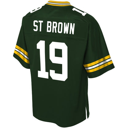 Green Bay Packers Equanimeous St. Brown Pro Line Big & Tall Green Football Jersey product image