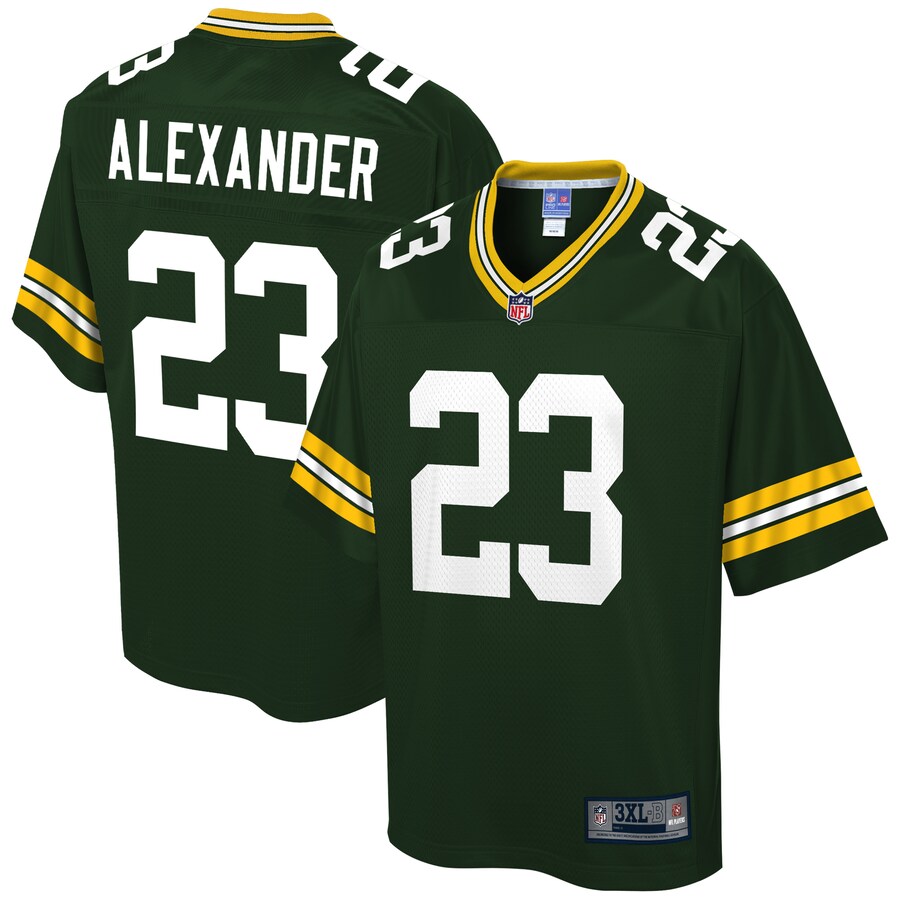 Green Bay Packers Jaire Alexander Pro Line Big & Tall Green Football Jersey product image