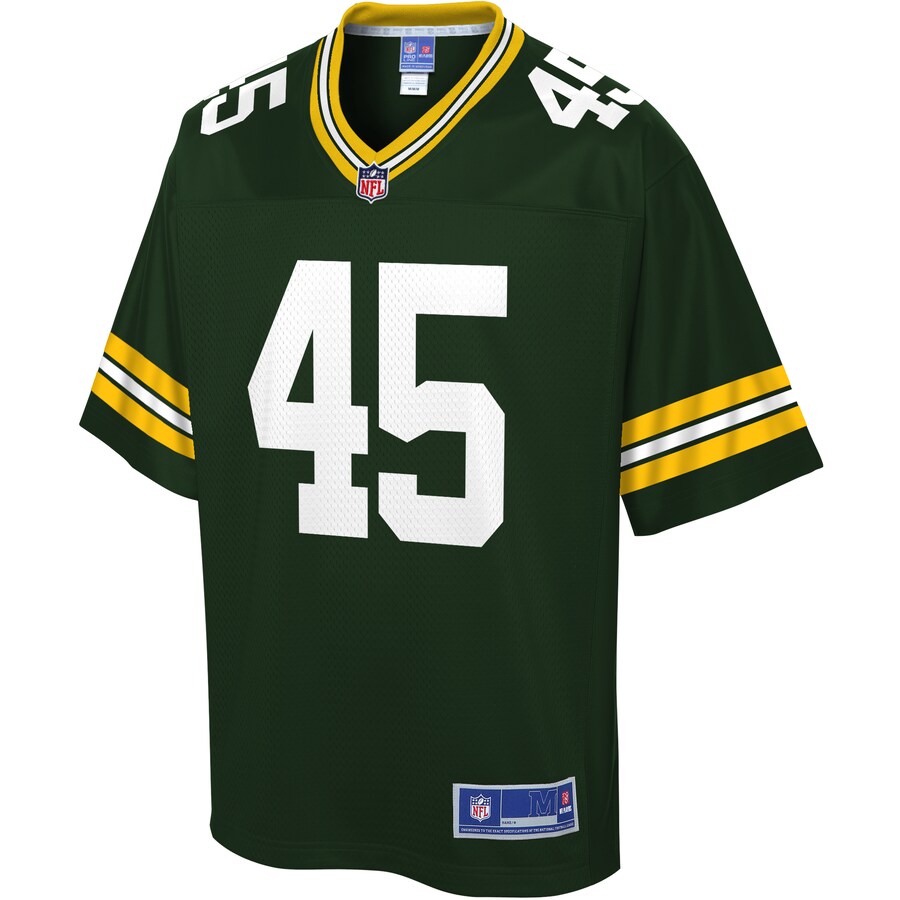Green Bay Packers Danny Vitale Pro Line Green Football Jersey product image