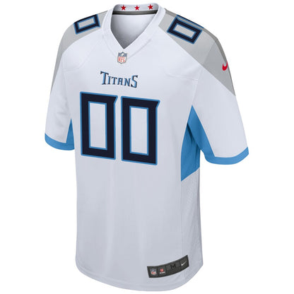 Tennessee Titans Custom Game White Football Jersey product image