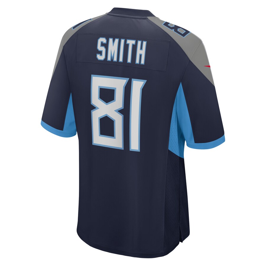 Tennessee Titans Jonnu Smith Game Navy Football Jersey product image