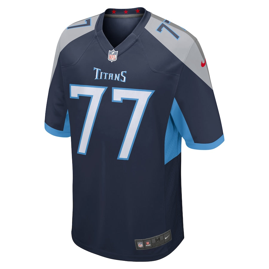 Tennessee Titans Taylor Lewan Game Navy Football Jersey product image
