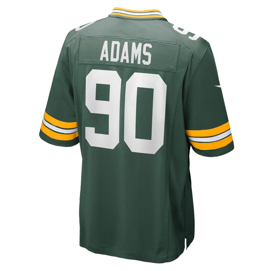 Green Bay Packers Montravius Adams Game Green Football Jersey product image