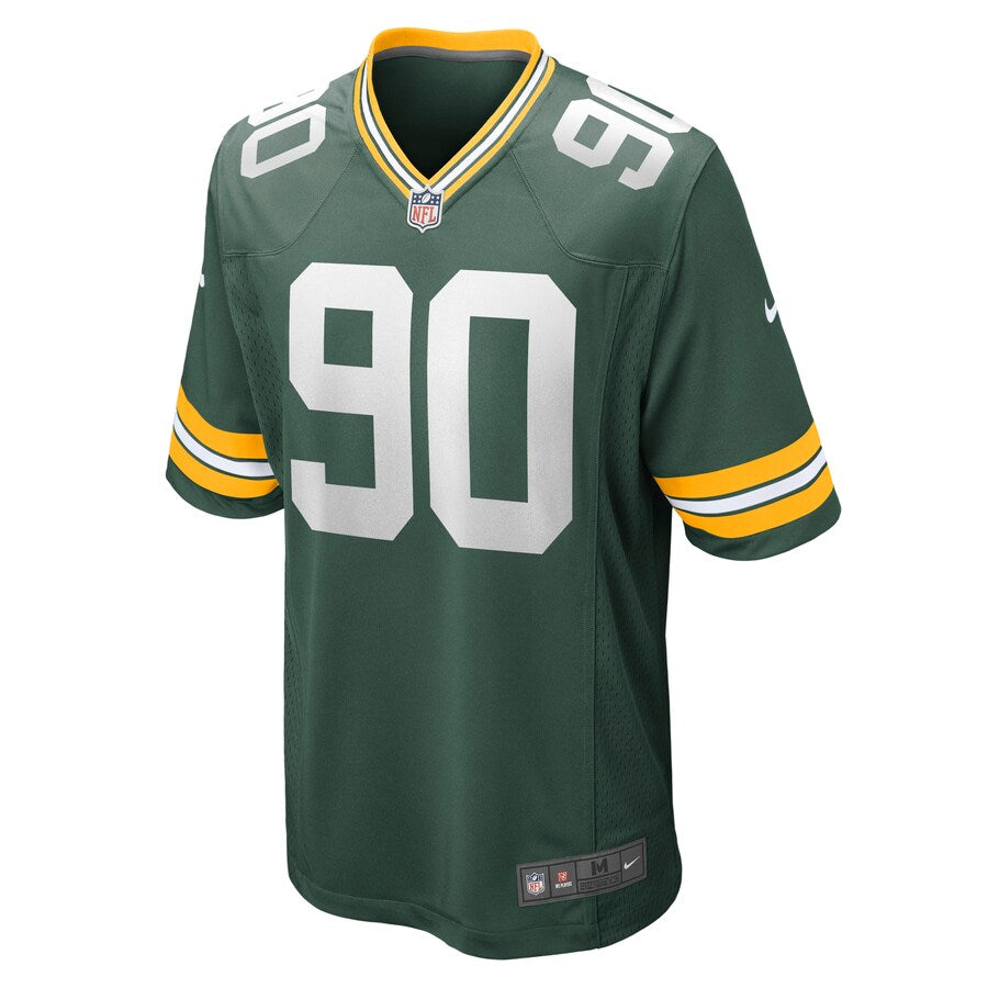 Green Bay Packers Montravius Adams Game Green Football Jersey product image