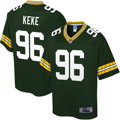 Green Bay Packers Kingsley Keke Pro Line Big & Tall Green Football Jersey product image