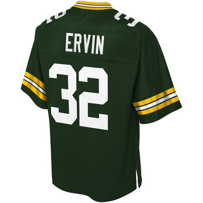Green Bay Packers Tyler Ervin Pro Line Green Football Jersey product image