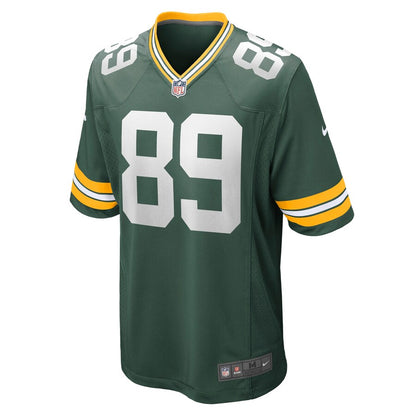 Green Bay Packers Marcedes Lewis Game Green Football Jersey product image
