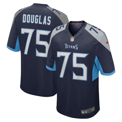 Tennessee Titans Jamil Douglas Game Navy Football Jersey product image