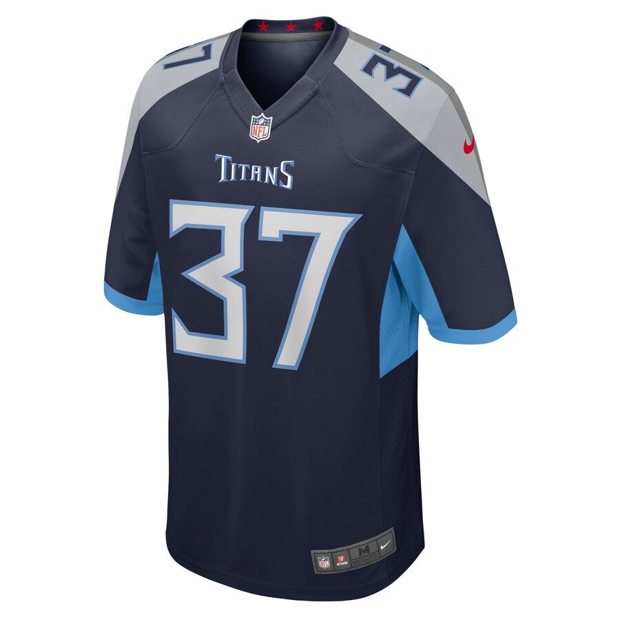 Tennessee Titans Amani Hooker Game Navy Football Jersey product image