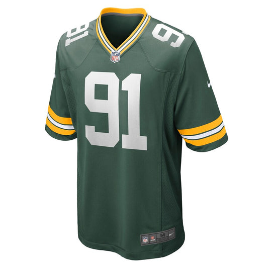 Green Bay Packers Preston Smith Game Green Football Jersey product image