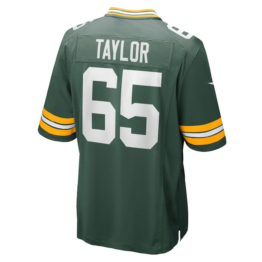 Green Bay Packers Lane Taylor Game Green Football Jersey product image