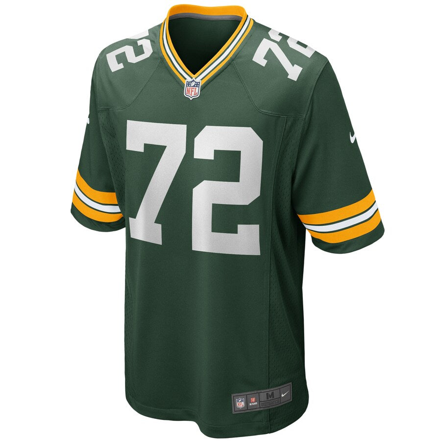 Green Bay Packers Simon Stepaniak Game Green Football Jersey product image
